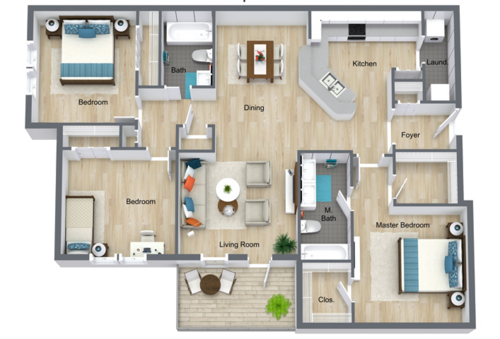 Floor Plan - The Savannah