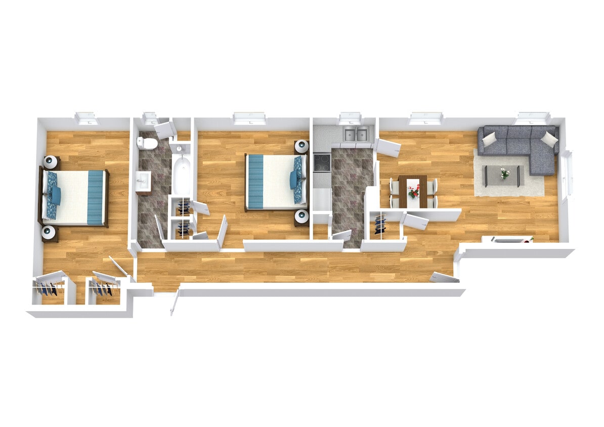 1984 W.market, Annabelle 2,5,7 - W Market St 2-BR