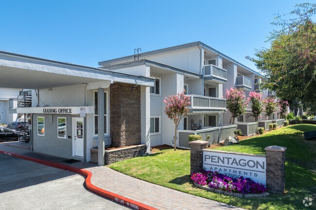 Entrance - Pentagon Apartments