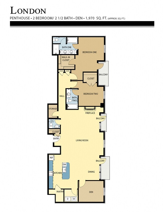 Floor Plan - London