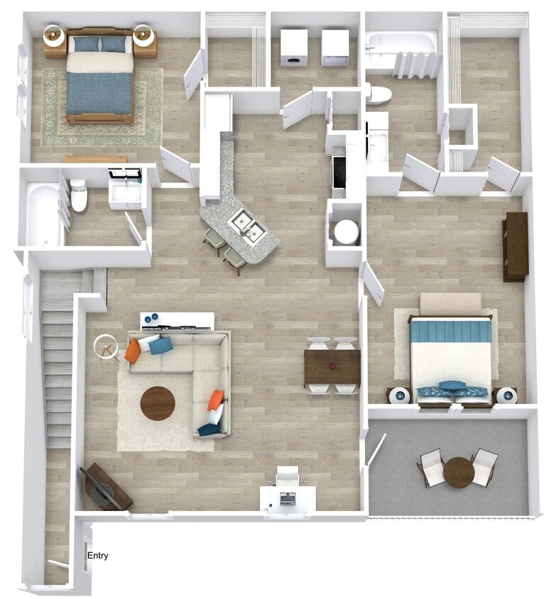 Floor Plan - B2 Upper