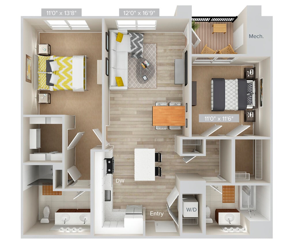 Floor Plan - B6PS-1079-sign