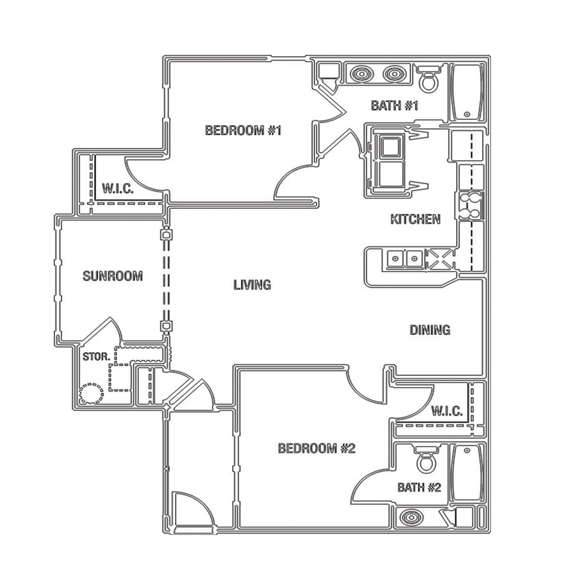 Floor Plan - Move in for $99 and $500 off your next months r...