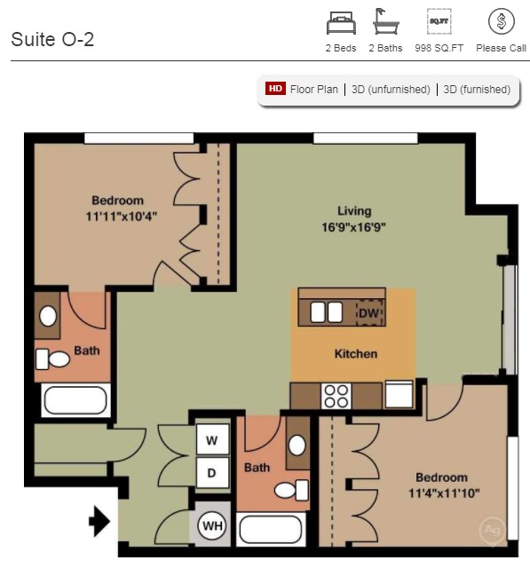 Floor Plan - Suite O2-Jul