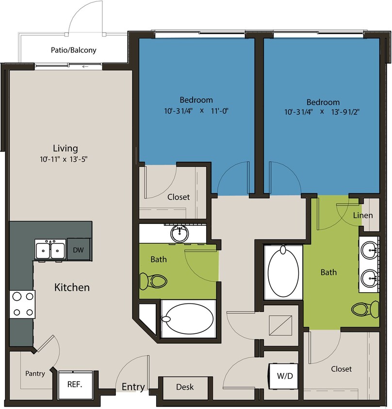 Floor Plan - 2E