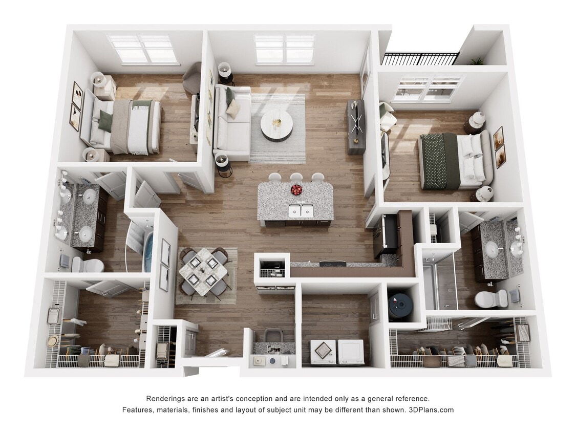 Floor Plan - B3A - Gehrig