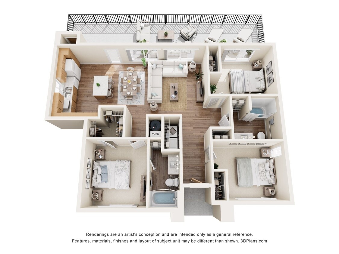 Floor Plan - 3B