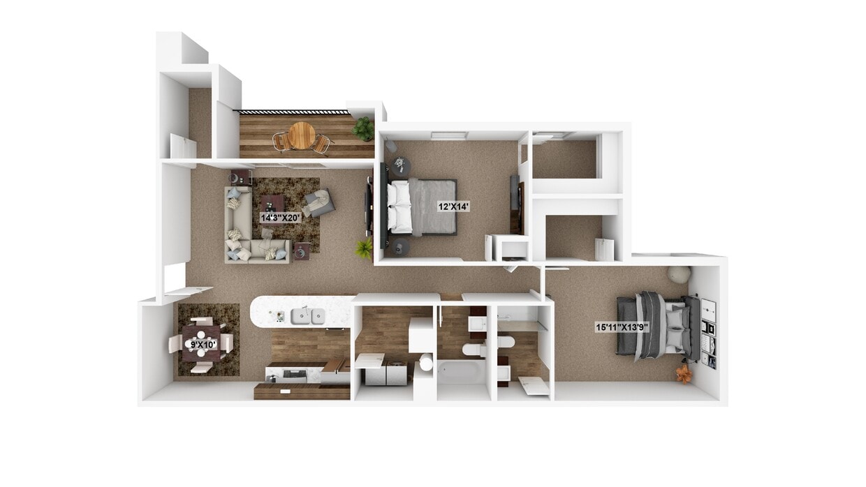Floor Plan - THE FRASER