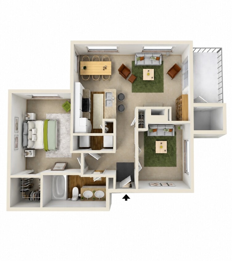 Floor Plan - A4 Upgraded