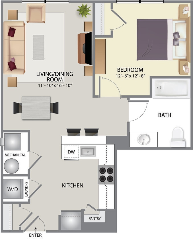 Floor Plan - 1A