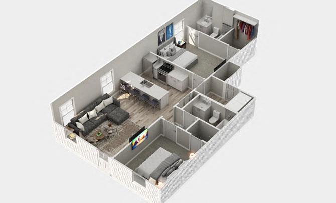Floor Plan - The Magnolia