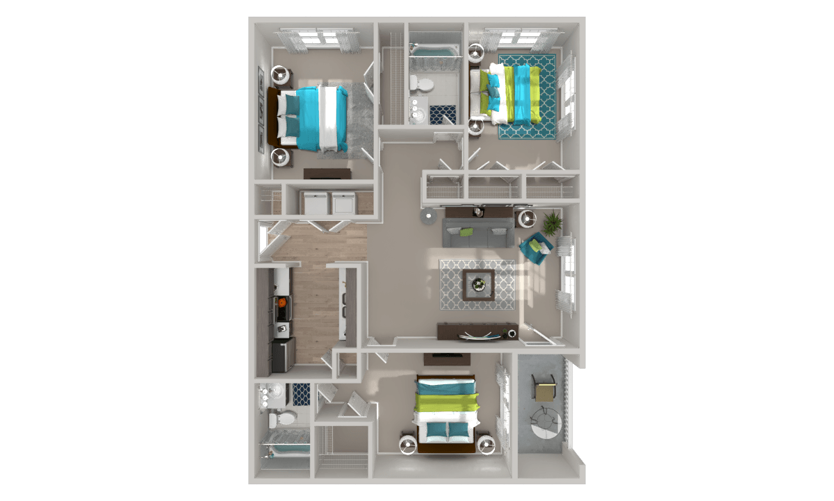 Floor Plan - Mahogany Classic