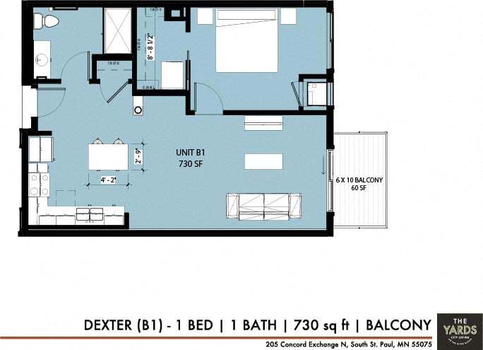 Floor Plan - Dexter (B1)