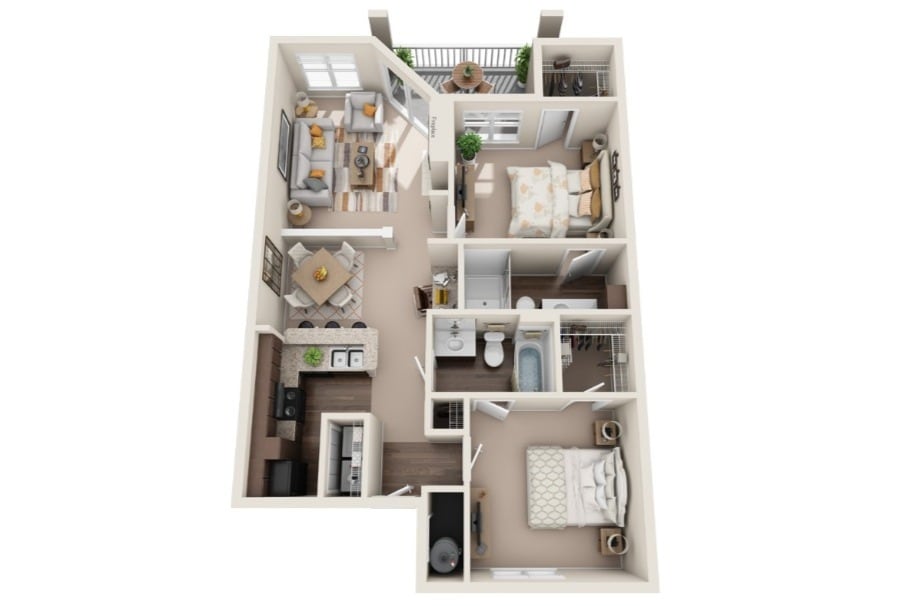 Floor Plan - Walnut