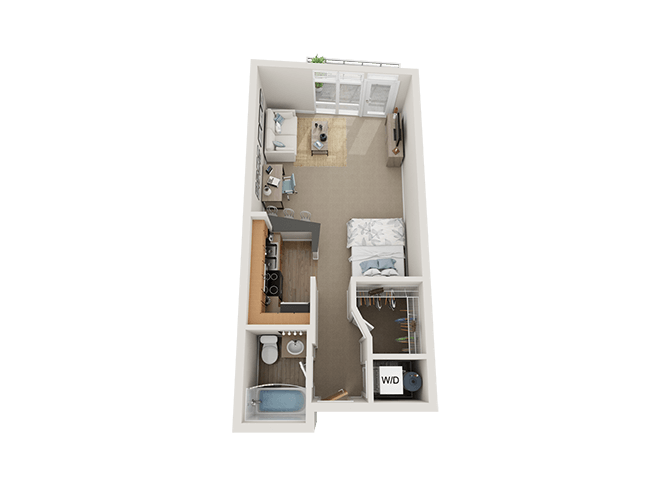 Floor Plan - Studio