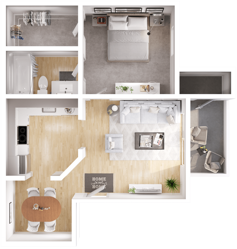 Floor Plan - 1A Renovation 2