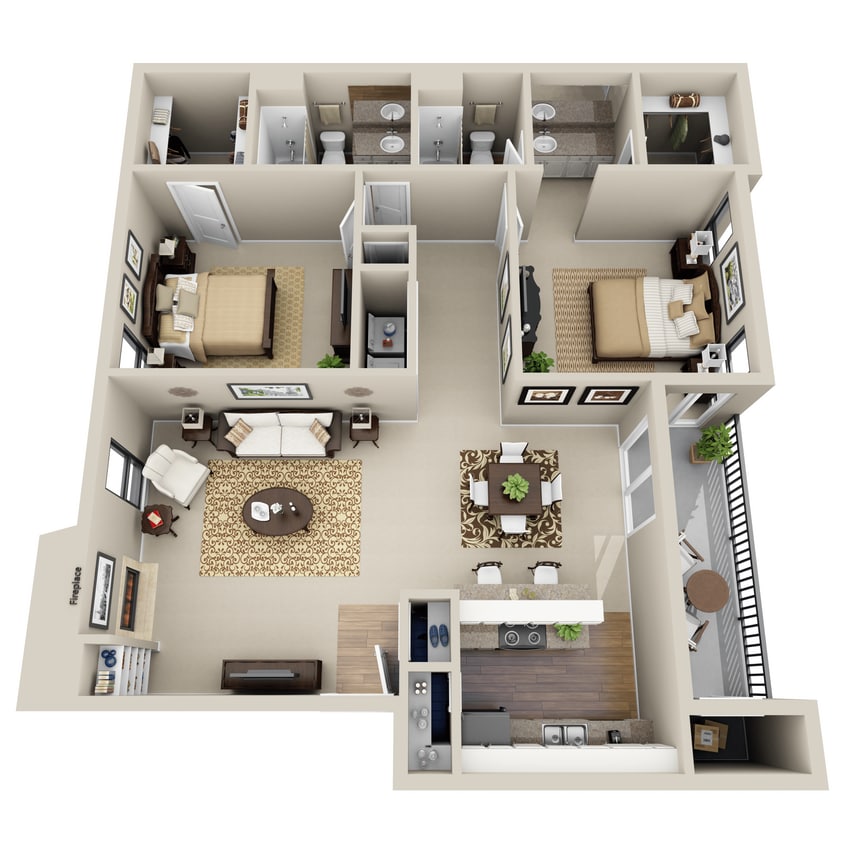 Floor Plan - B2 Reno