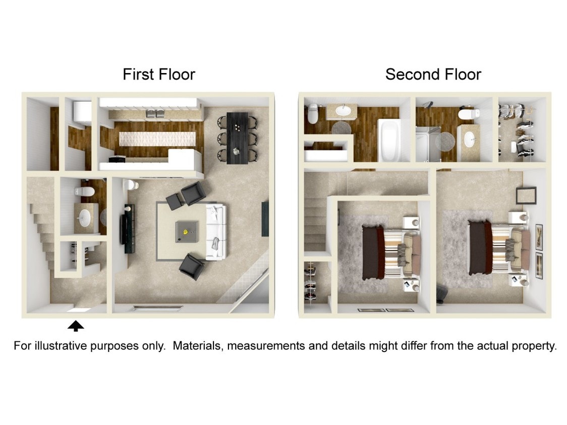 Floor Plan - 2H - TOWNHOME