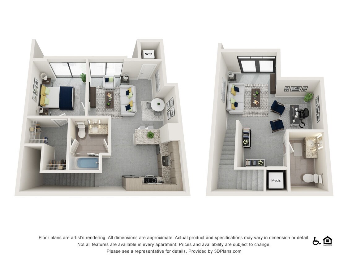 Floor Plan - 1F- Live Work