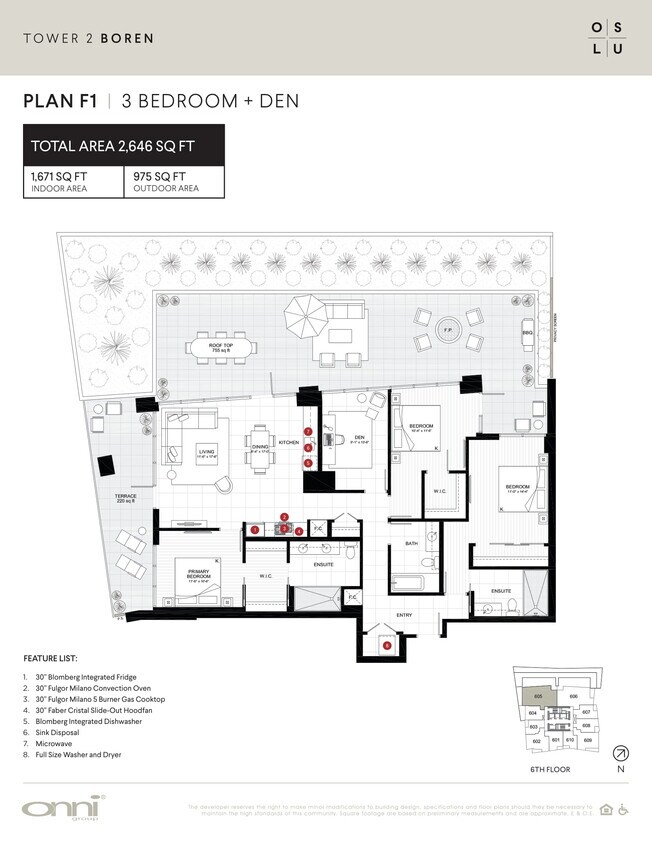 Floor Plan - Boren F1