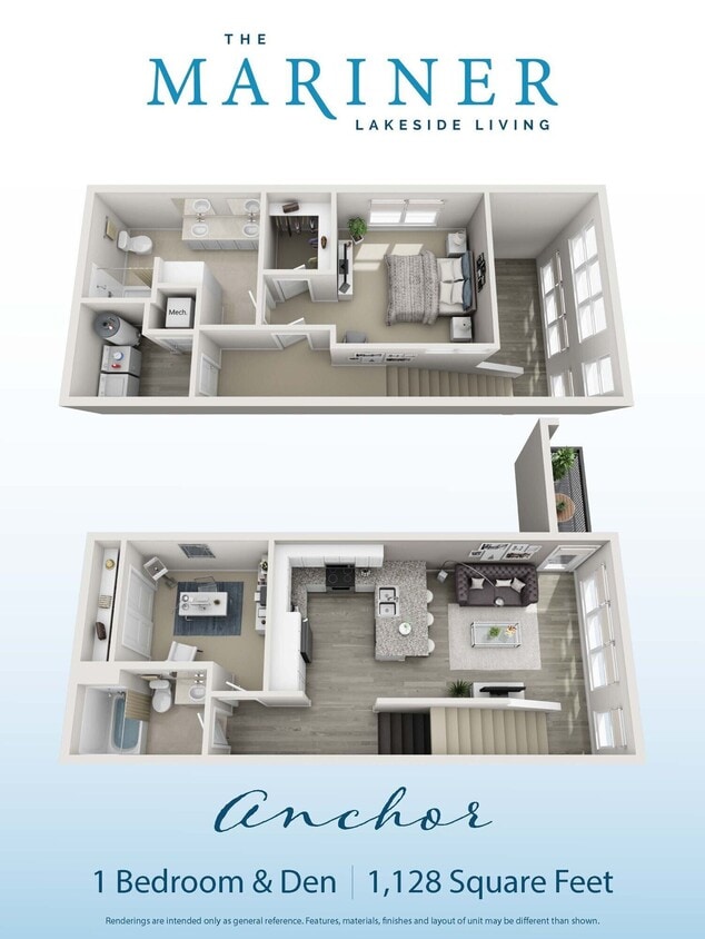 Floor Plan - Anchor w/Den 