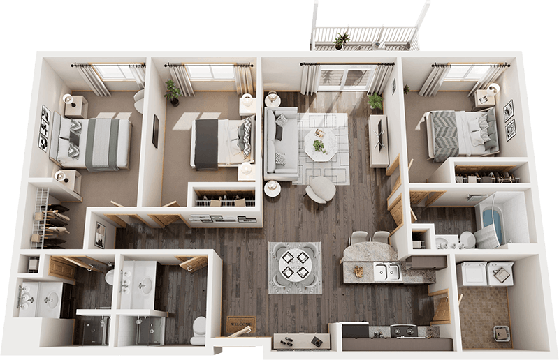Floor Plan - Hawk