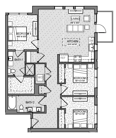 Floor Plan - Basecamp - Voyage