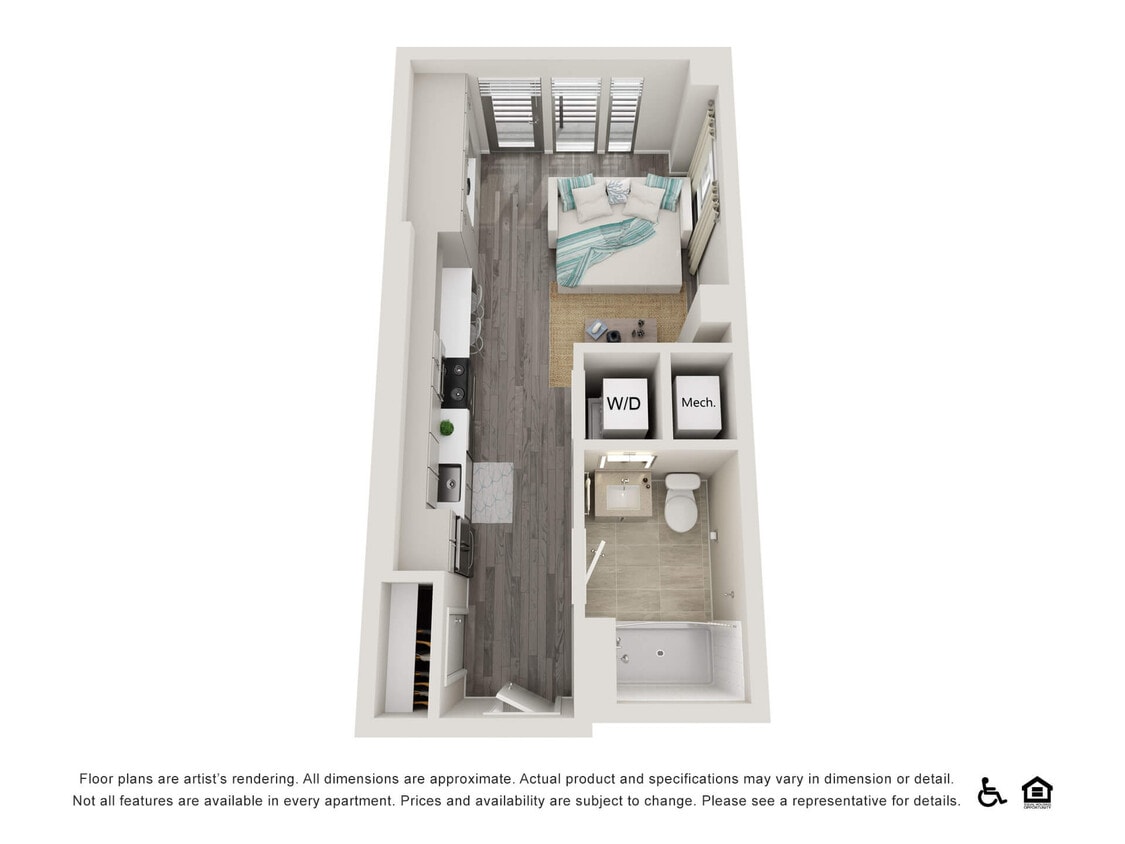Floor Plan - Studio E