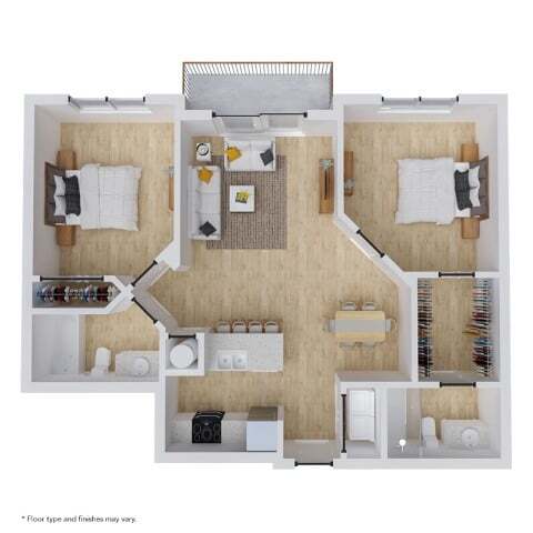 Floor Plan - Amber