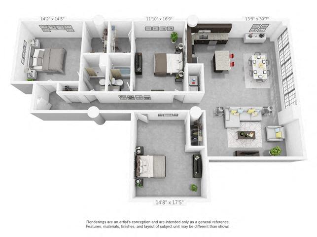 Floor Plan - 3C