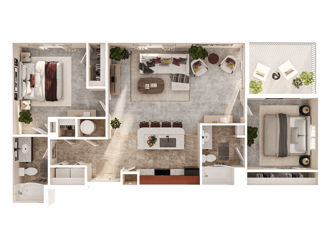 Floor Plan - Bison underground parking