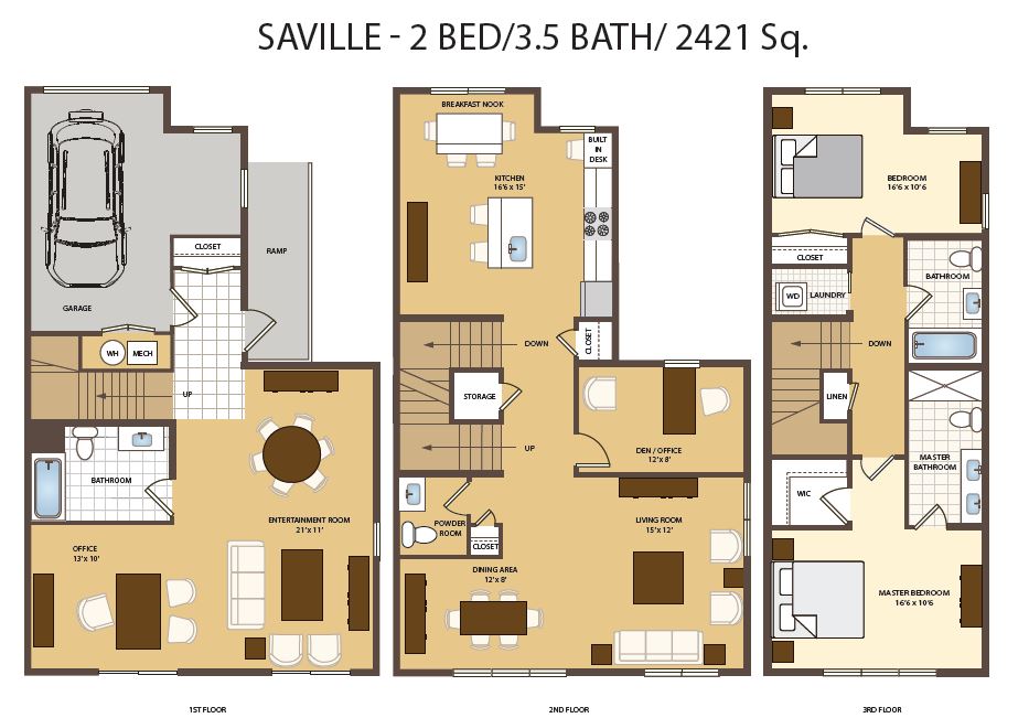 Floor Plan - Saville