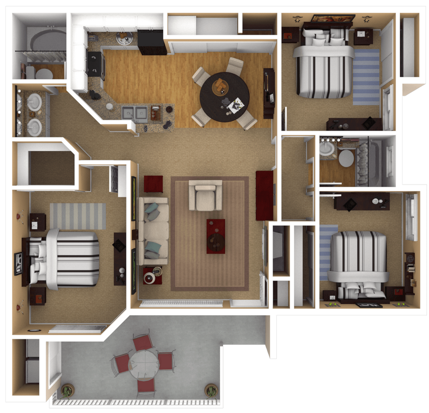 Floor Plan - Residence 6 Luxury