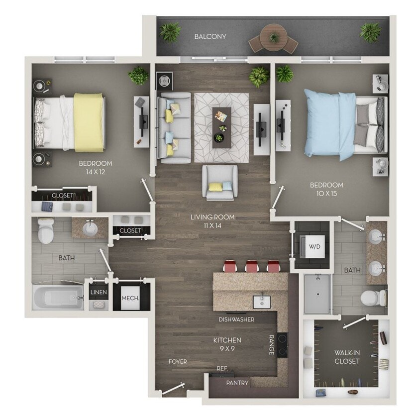 Floor Plan - Carmine