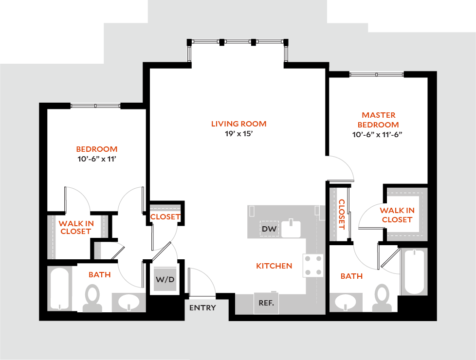 Floor Plan - Plan 2E