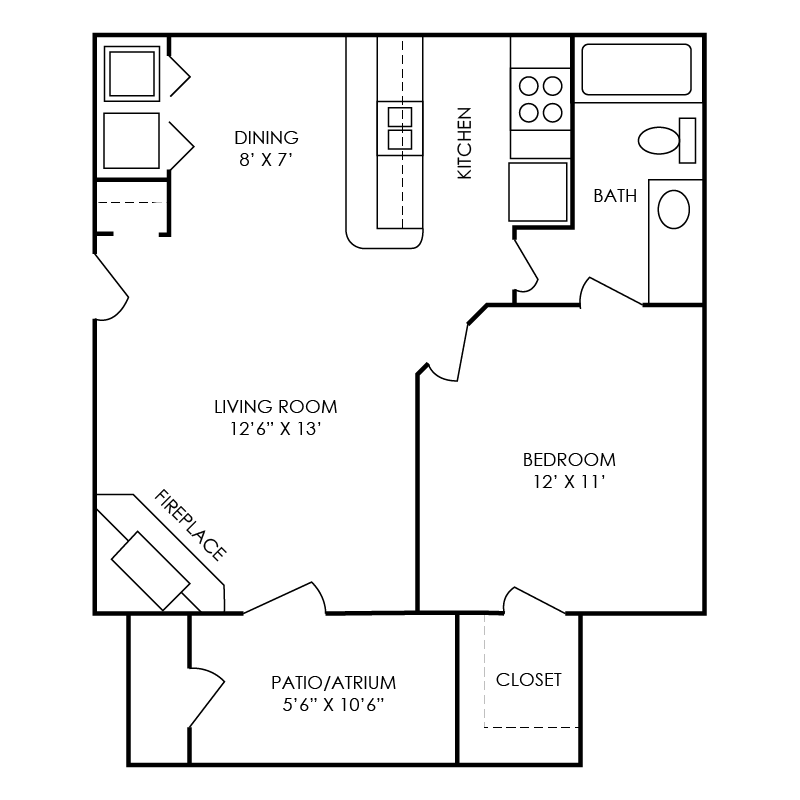 Floor Plan - The Bay