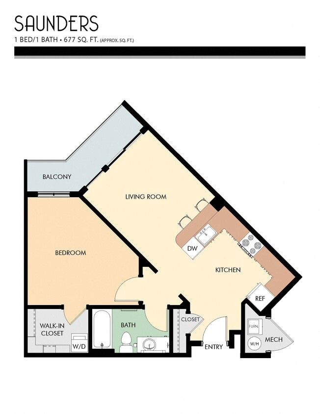 Floor Plan - Saunders