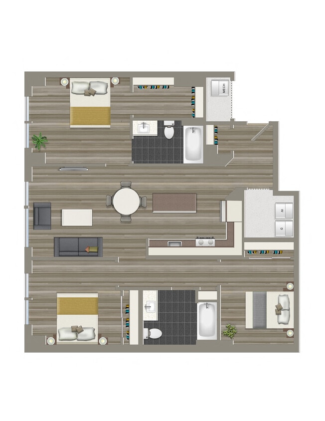 Floor Plan - 2-Den Aa