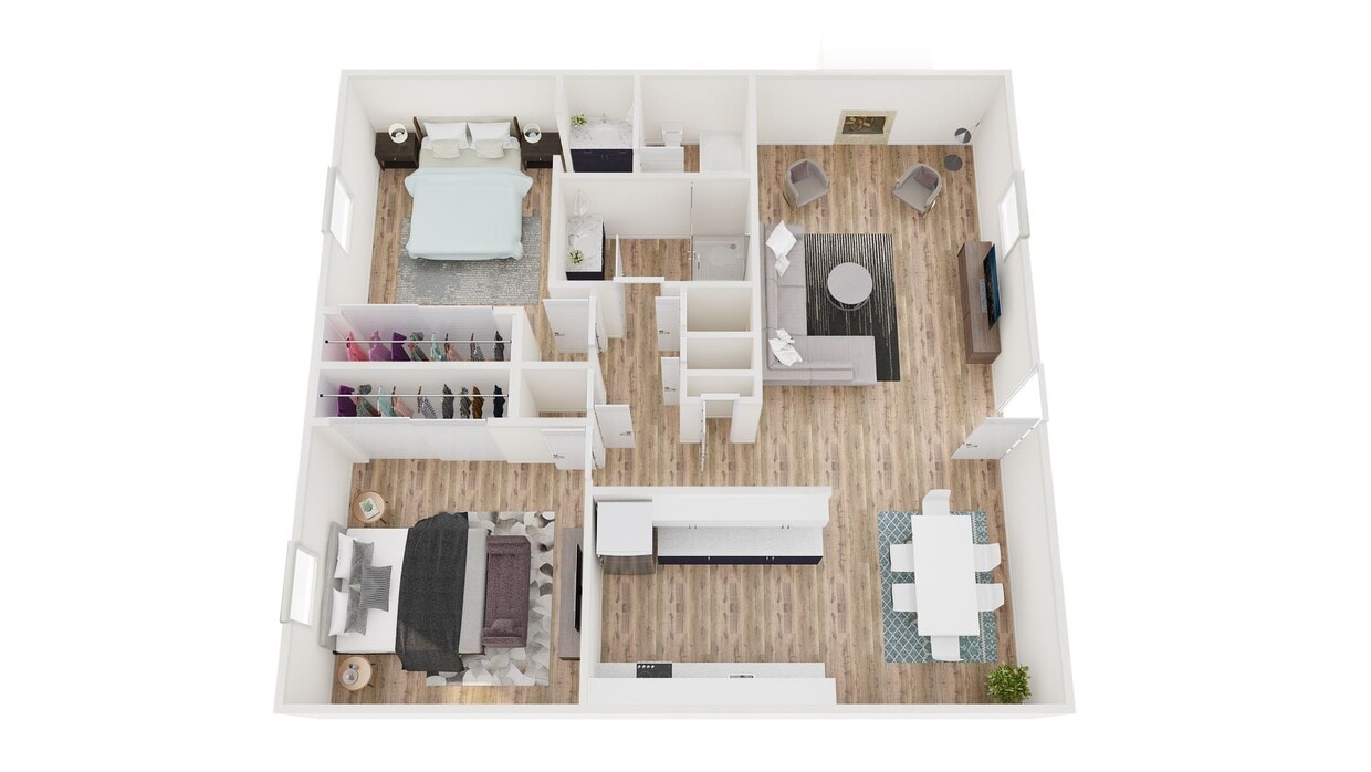 2x2.5 Cottage-Reno floor plan Westwood - 2x2.5 Cottage-Reno