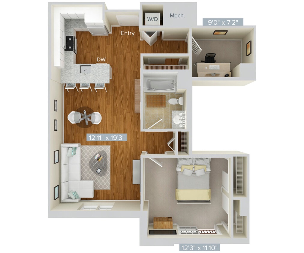 Floor Plan - A15D-808