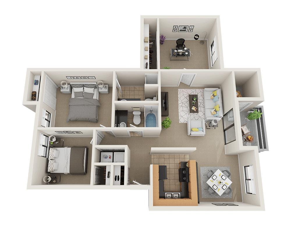 Floor Plan - Plan C2A