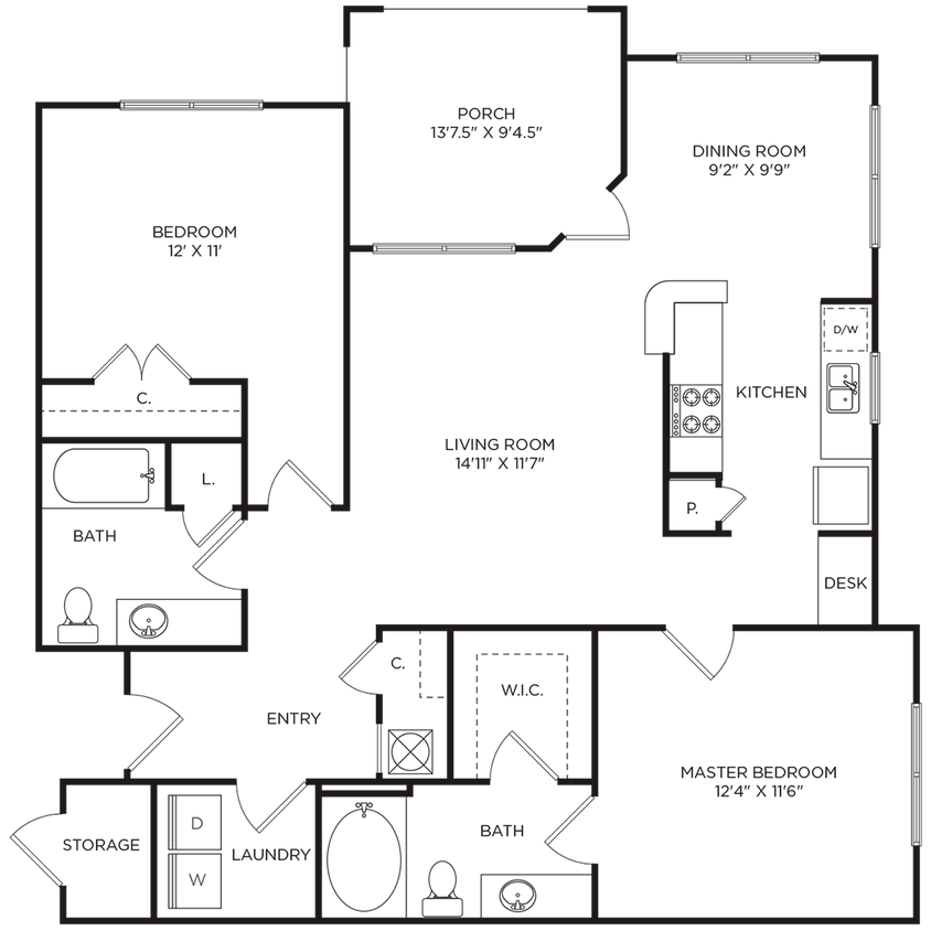 Floor Plan - B2R