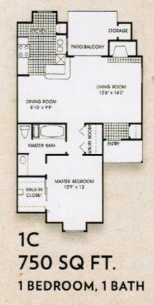 Floor Plan - 1C