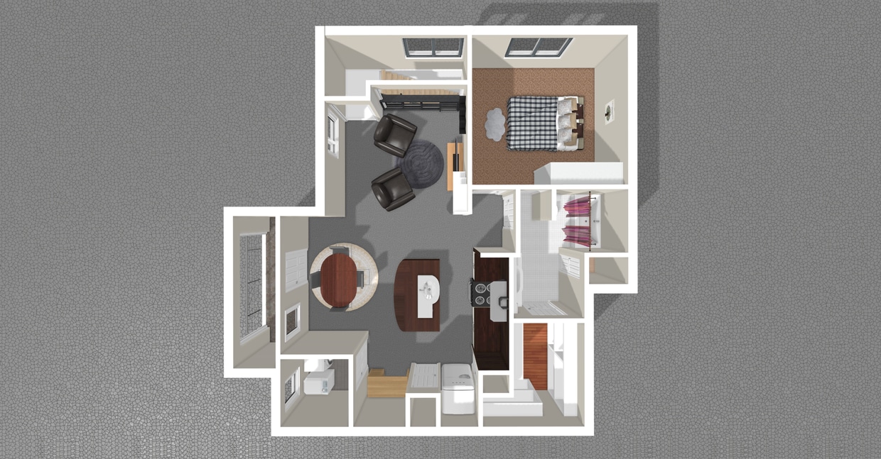 ROME 1 BED / 1 BATH - ROME 1 BED / 1 BATH