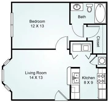 Floor Plan - A - The Julian