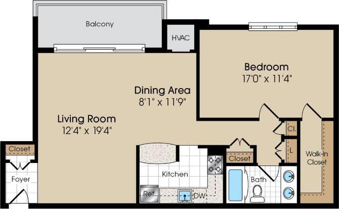 Floor Plan - Model 1B