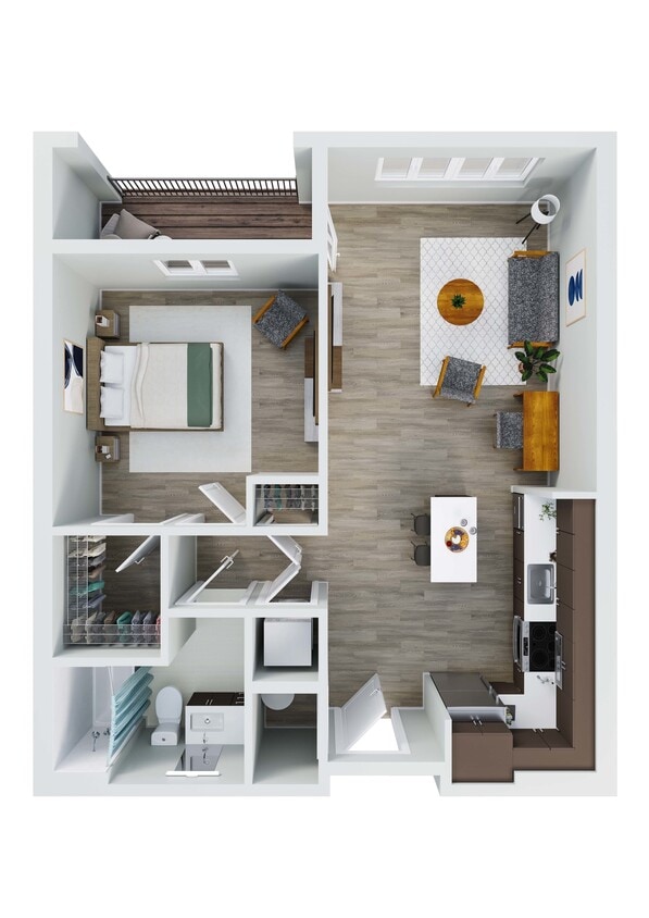 Eastern - Eastern: 1 Bedroom Apartment