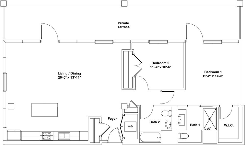 C8 floor plan Coeval - C8