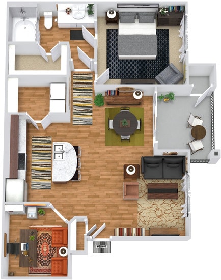Floor Plan - The Pecan