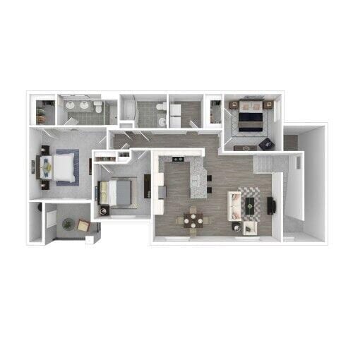 Floor Plan - 3x2